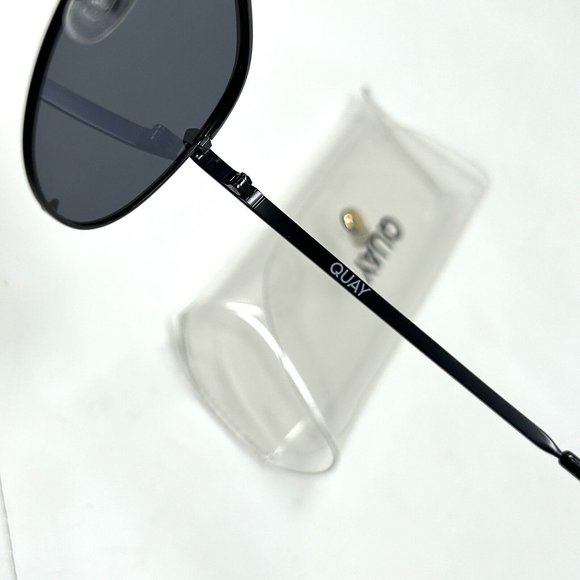 Quay Australia POLARIZED High Key MINI Aviator Sunglasses Excellent Condition main image 7
